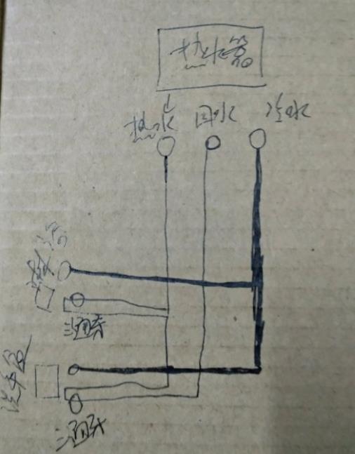 兩個(gè)衛(wèi)生間回水圖示意，看高級(jí)水工師傅是如何布局的！